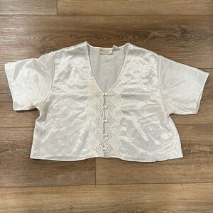 Gold Tag Victoria Secret Lace Top Size Large